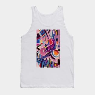 Surrounded by Geometry Tank Top